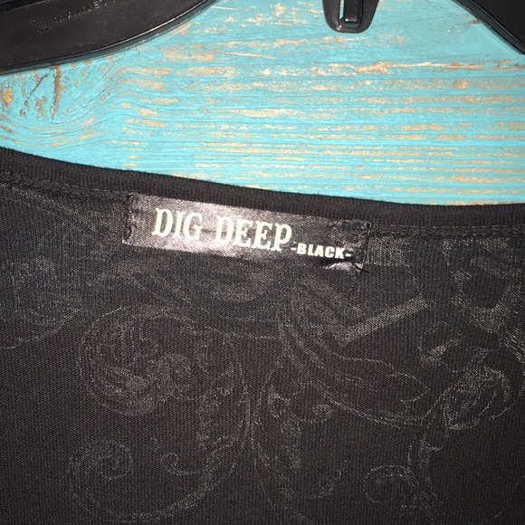 2x Dig Deep - Black- blouse - Picture 3 of 5